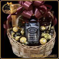 Poklon za muškarca korpa Jack Daniels, Gift basket for men
