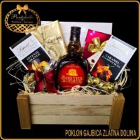 Poklon za muškarca gajbica Zlatna dolina, gift boxes for men