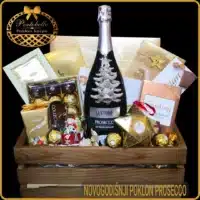Luksuzan poklon za Novu godinu novogodišnji poklon Prosecco, luxurious gift for the New Year
