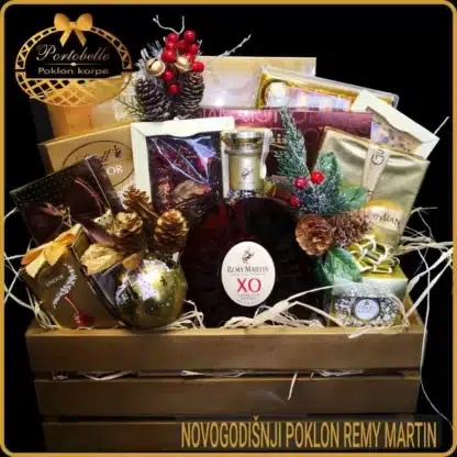 Ekskluzivni poklon za Novu godinu novogodišnji poklon Remy Martin, luxurious gift for the New Year