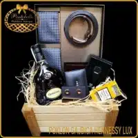Ekskluzivni poklon za muškarce gajbica Hennessy Lux, unikatan muški poklon, gift boxes for men