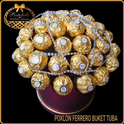 Poklon za devojku Ferrero buket Tuba