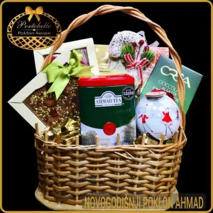 Poklon za novu godinu za ljubitelje čaja novogodišnji poklon Ahmad, gift for the new year for the ladies